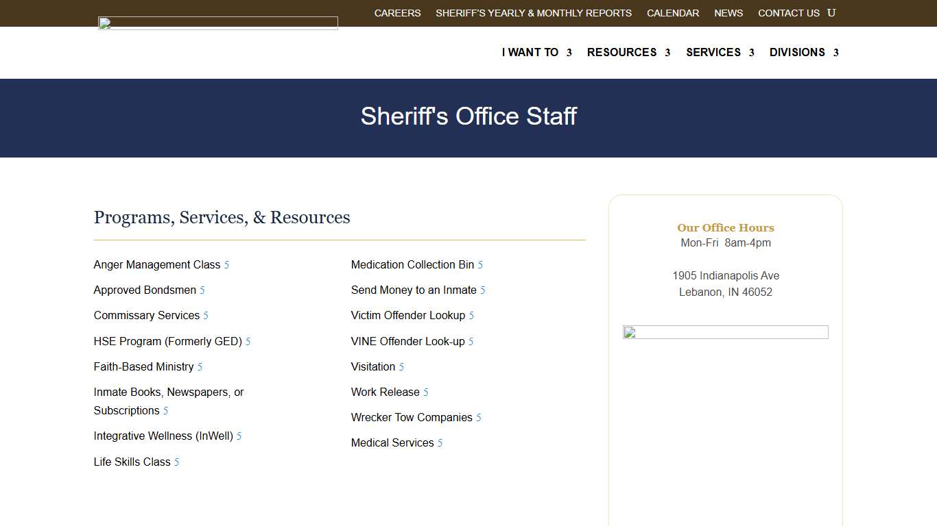 Corrections-Inmate Lookup - Jailtracker - Boone County Sheriff, Indiana